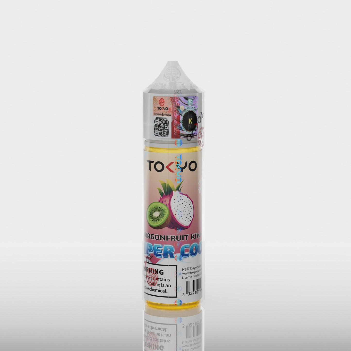 Tokyo Supercool Dragonfruit Kiwi 60ml