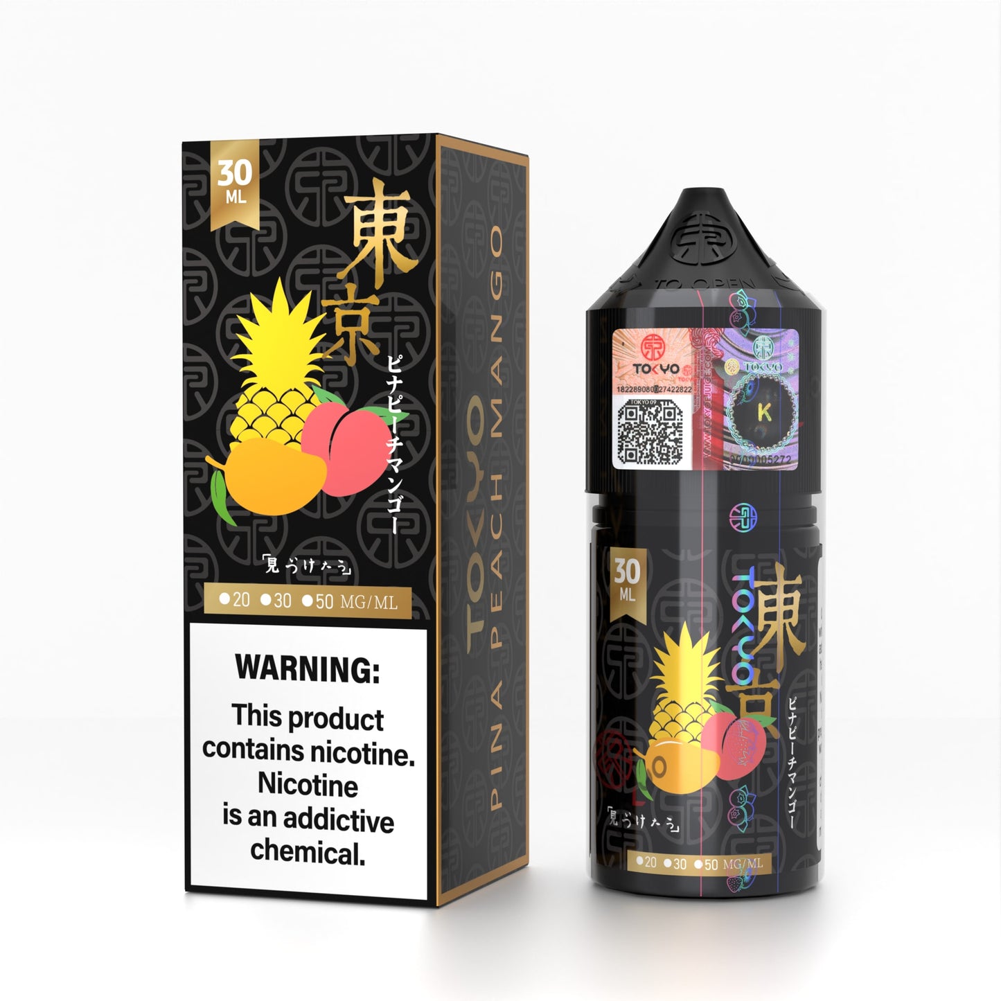 Tokyo Golden Pina Peach Mango 30ml