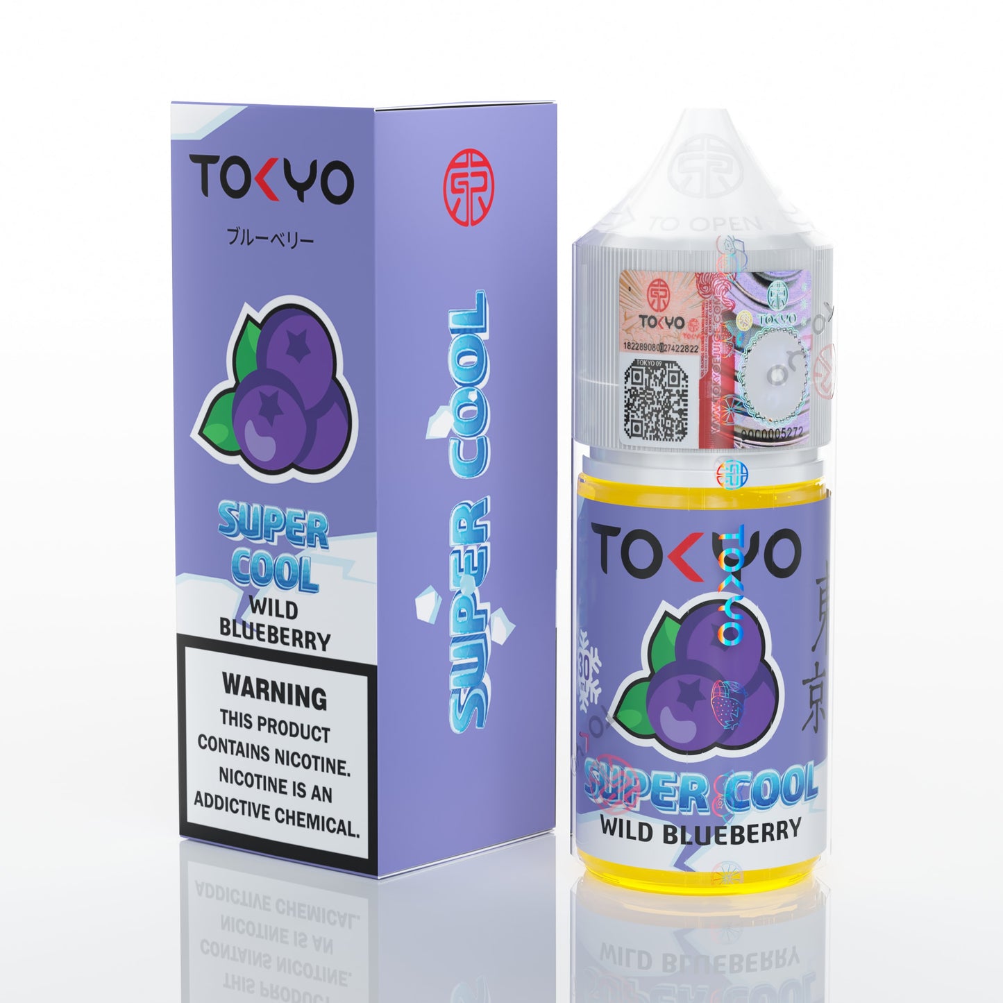 Tokyo Supercool Wild Blueberry 30ml
