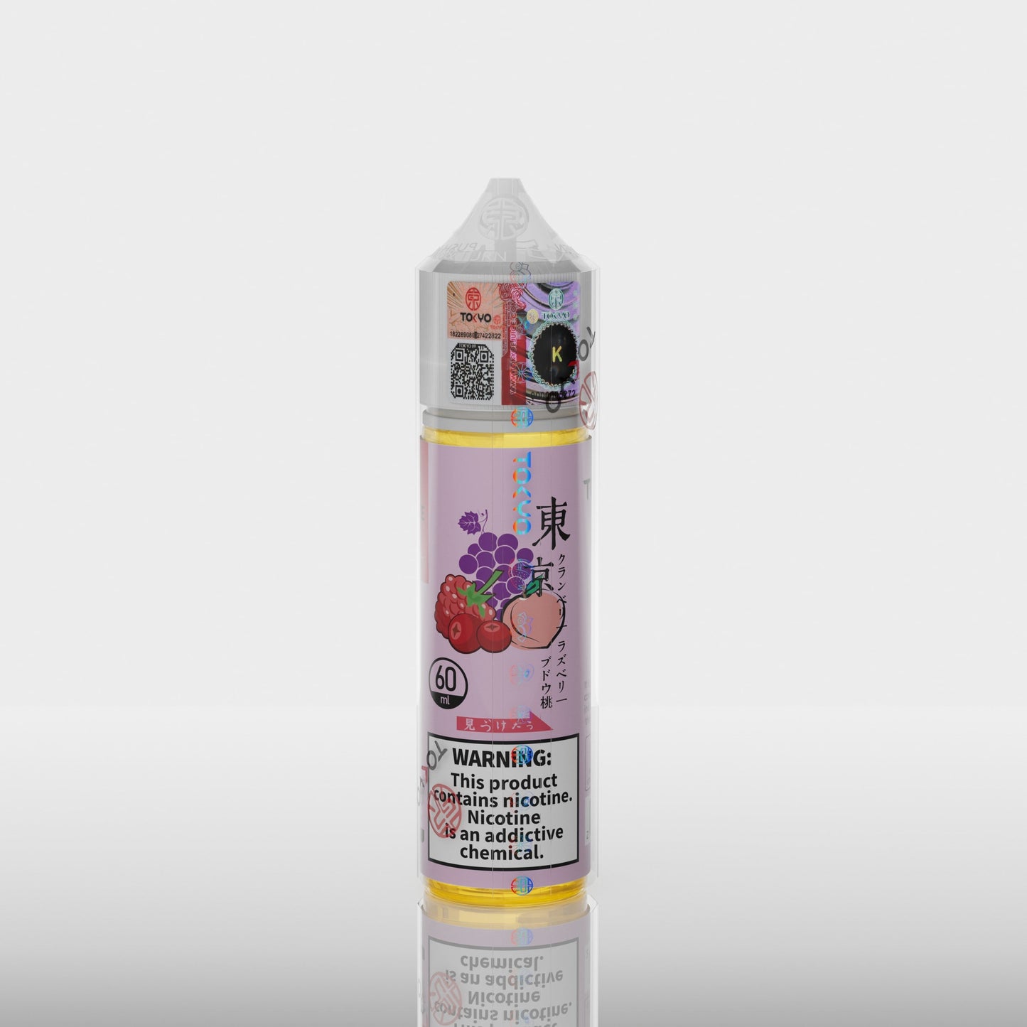 Tokyo Classic Cranberry Raspberry Grape Peach Iced 60ml