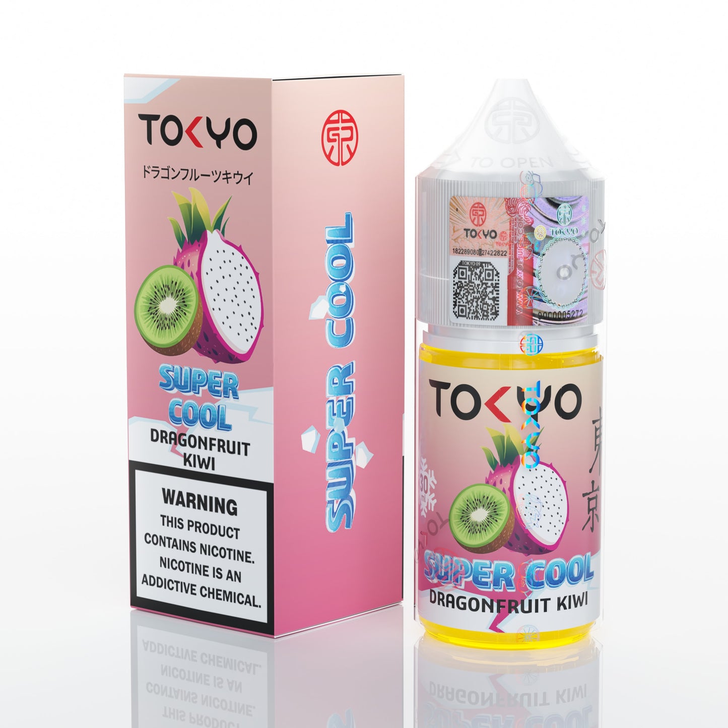 Tokyo Supercool Dragonfruit Kiwi 30ml