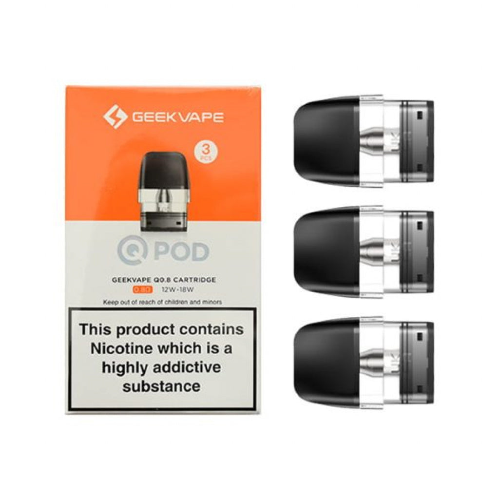 Geekvape Q Cartridge 2ml Top Fill - Pack of 3
