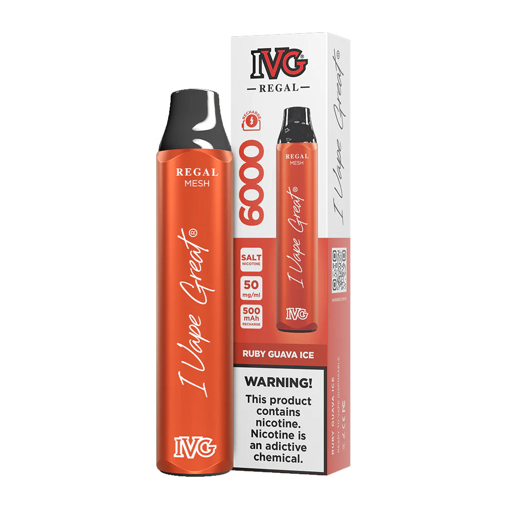 IVG Regal Ruby Guava Ice - 6000 Puffs Disposable