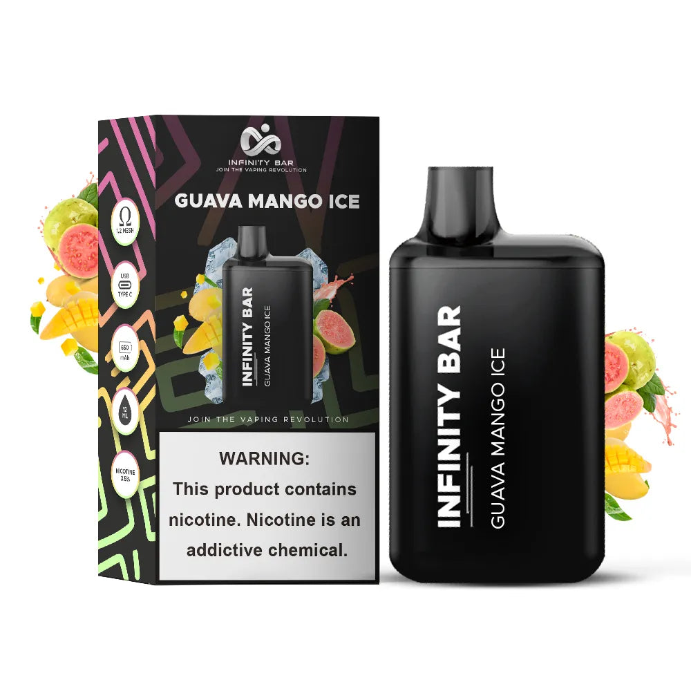 Inifnity Bar Guava Mango Ice - 5000 Puffs Disposable