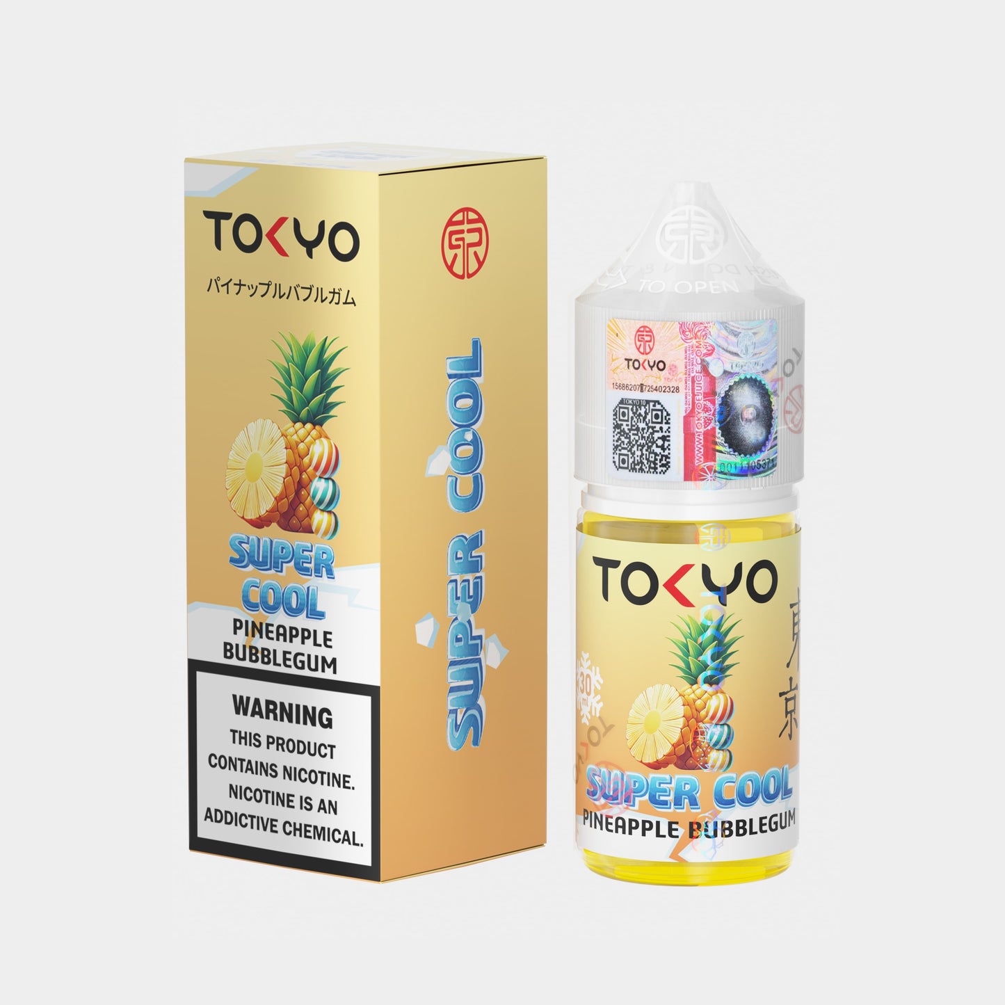 Tokyo Supercool Pineapple Bubblegum 30ml
