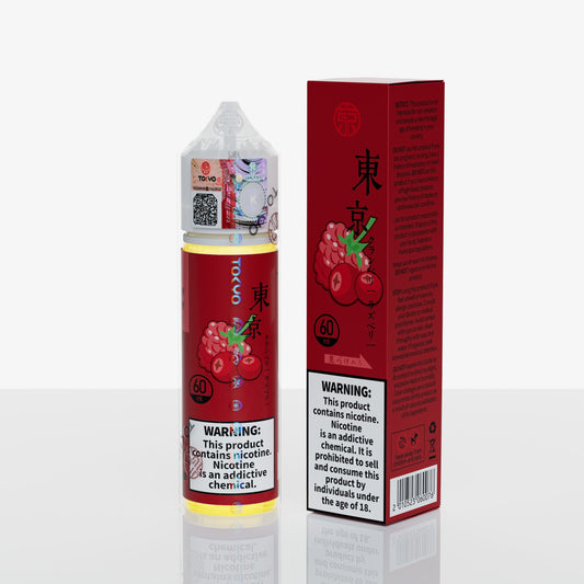 Tokyo Classic Cranberry Raspberry Iced 60ml