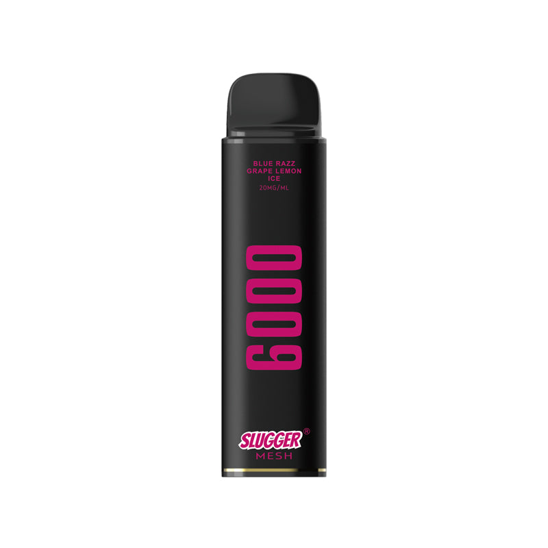 Slugger Blue Razz Grape Lemon Ice - 6000 Puffs Disposable