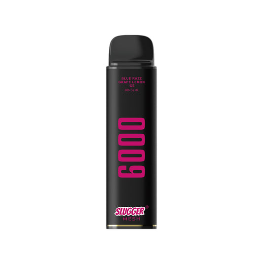 Slugger Blue Razz Grape Lemon Ice - 6000 Puffs Disposable