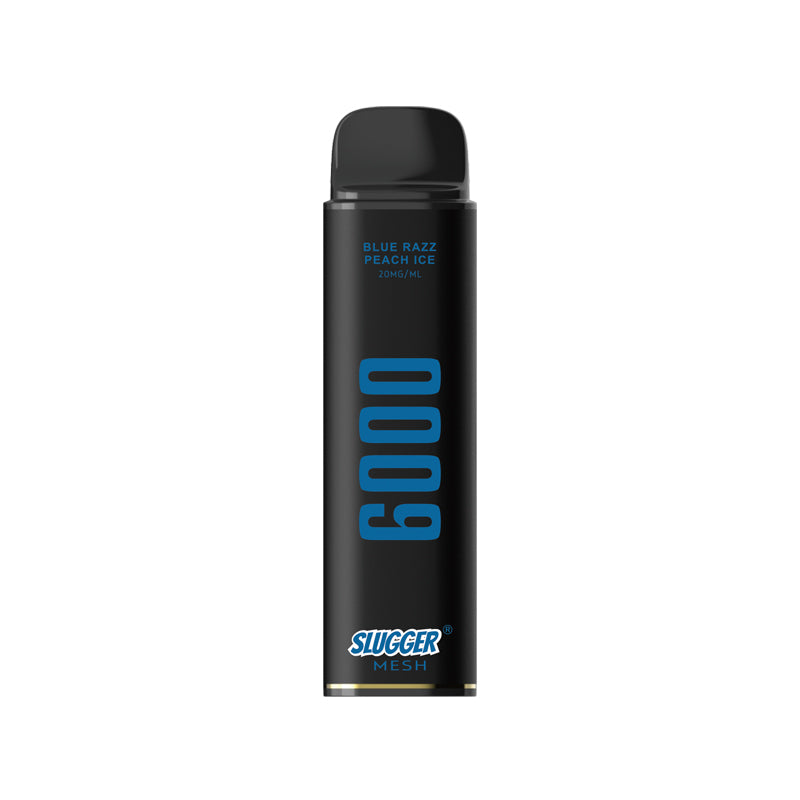 Slugger Blue Razz Peach Ice - 6000 Puffs Disposable
