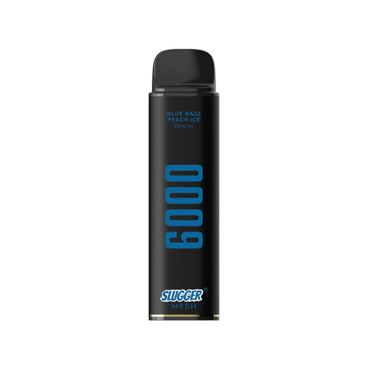 Slugger Blue Razz Peach Ice - 6000 Puffs Disposable