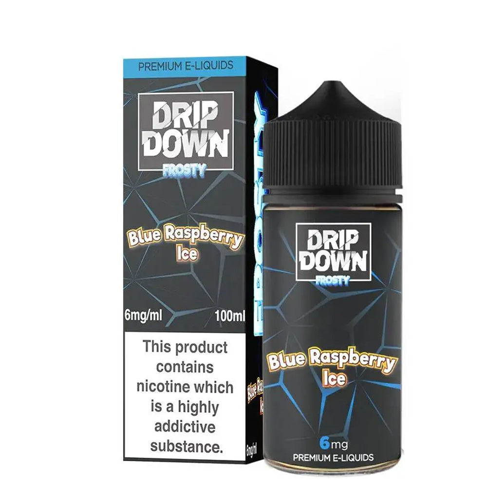 Drip Down Frosty Blue Raspberry Ice 100ml