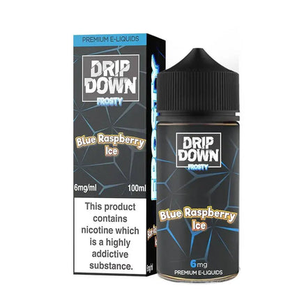 Drip Down Frosty Blue Raspberry Ice 100ml