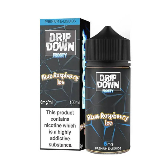 Drip Down Frosty Blue Raspberry Ice 100ml