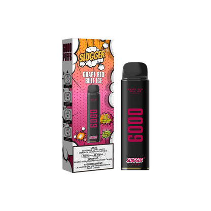 Slugger Grape Redbull Ice - 6000 Puffs Disposable