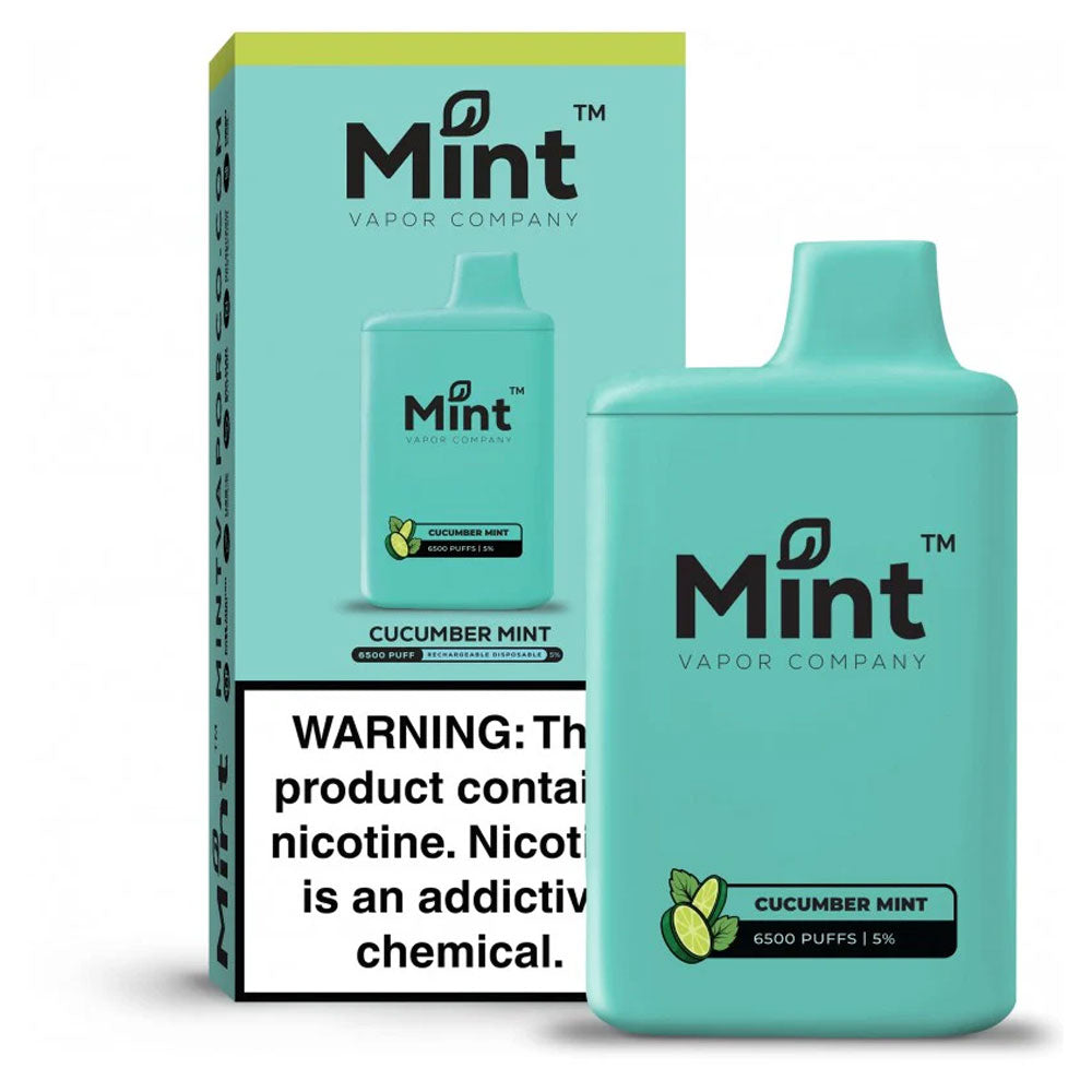 MNKE Bar Cucumber Mint - 6500 Puffs Disposable