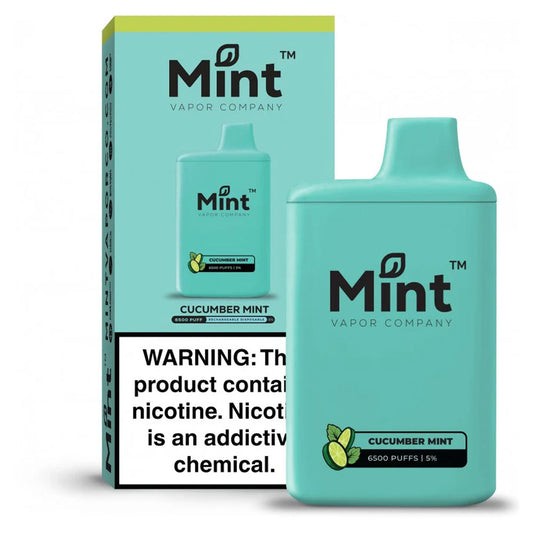 MNKE Bar Cucumber Mint - 6500 Puffs Disposable