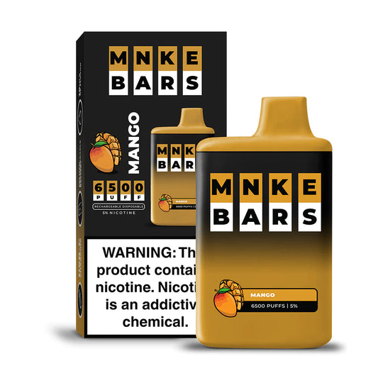 MNKE Bar Mango - 6500 Puffs Disposable
