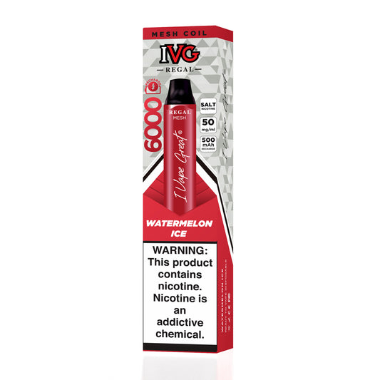 IVG Regal Watermelon Ice - 6000 Puffs Disposable