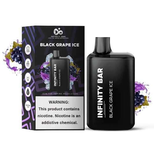 Infinity Bar Black Grape Ice - 5000 Puffs Disposable