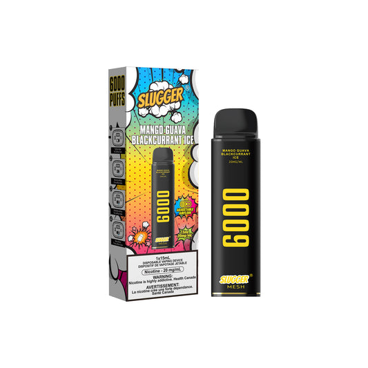 Slugger Mango Guava Blackcurrant Ice - 6000 Puffs Disposable