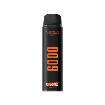 Slugger Mango Peach Watermelon Ice - 6000 Puffs Disposable