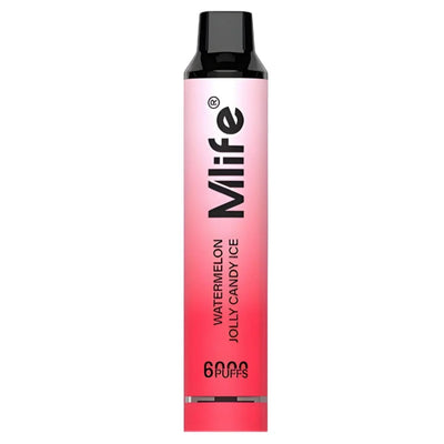 Mlife Watermelon Jolly Candy Ice - 6000 Puffs Disposable