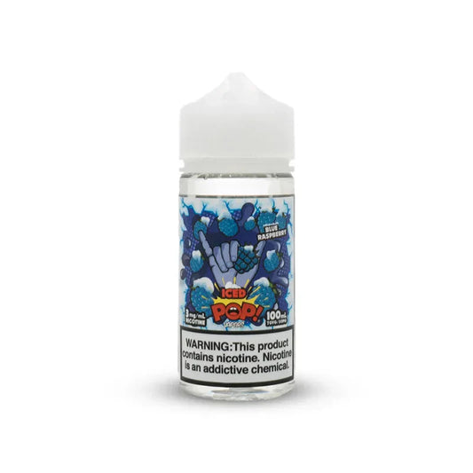 Pop Vapors Blue Raspberry Iced 100ml