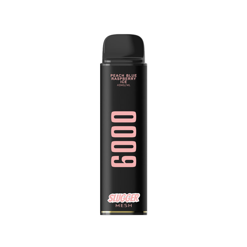 Slugger Peach Blue Raspberry Ice - 6000 Puffs Disposable