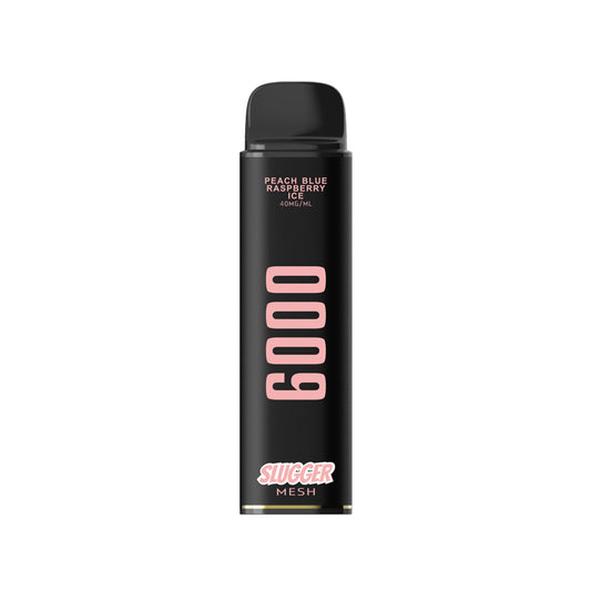 Slugger Peach Blue Raspberry Ice - 6000 Puffs Disposable