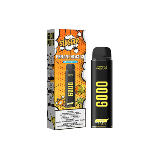 Slugger Pineapple Mango Ice - 6000 Puffs Disposable