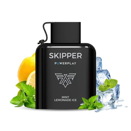 Skipper Powerplay Mint Lemonade Ice Icetronic Series - 16,000 Puffs Disposable