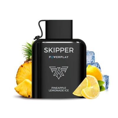 Skipper Powerplay Pineapple Lemonade Ice Icetronic Series - 16,000 Puffs Disposable