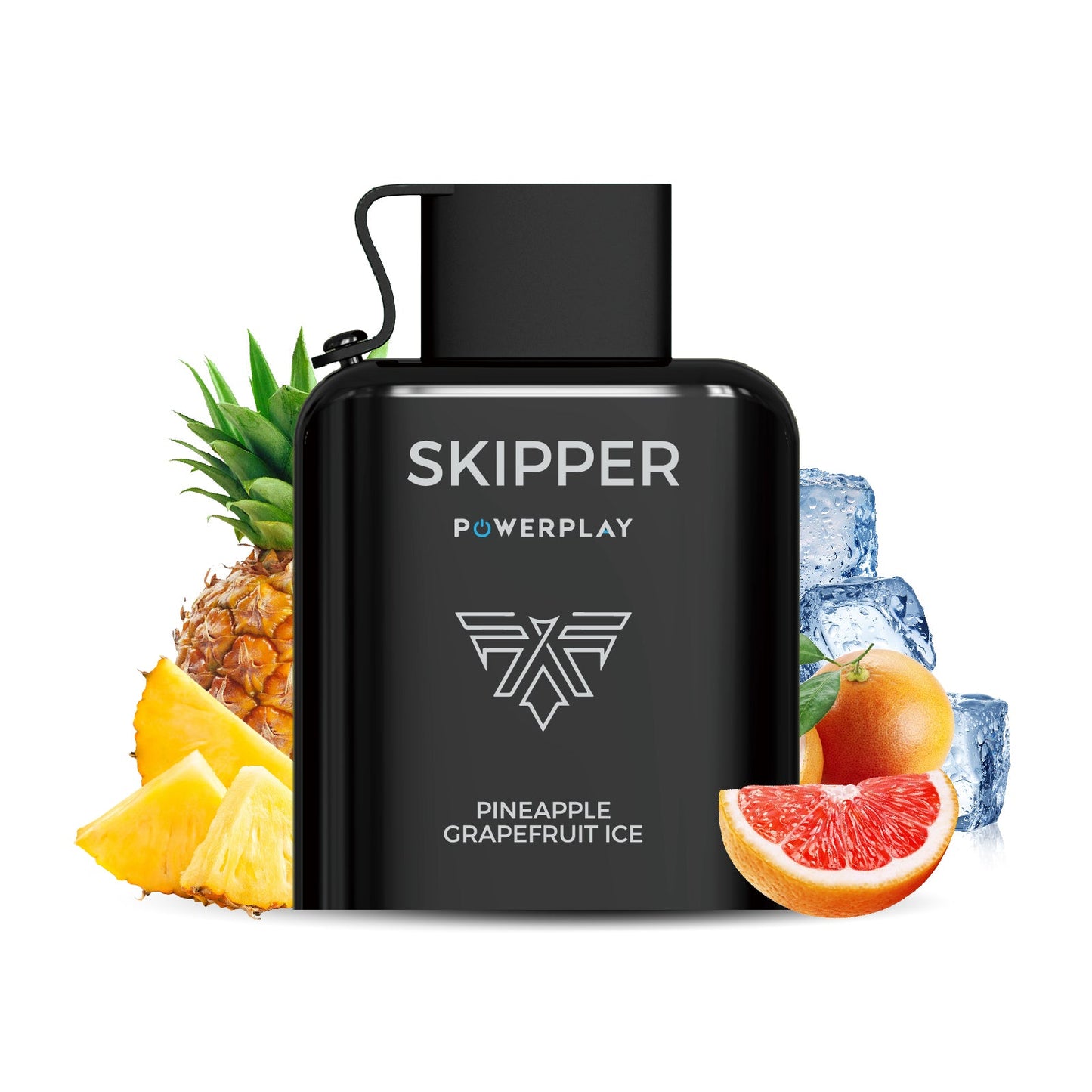 Skipper Powerplay Pineapple Grapefruit Ice Icetronic Series - 16,000 Puffs Disposable