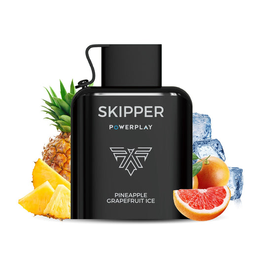Skipper Powerplay Pineapple Grapefruit Ice Icetronic Series - 16,000 Puffs Disposable
