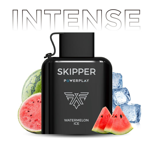 Skipper Powerplay Watermelon Ice Intense Series - 16,000 Puffs Disposable