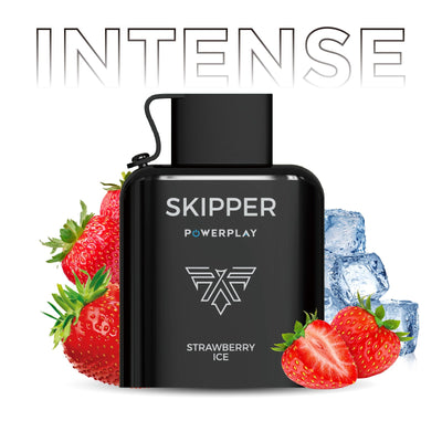 Skipper Powerplay Strawberry Ice Intense Series - 16,000 Puffs Disposable