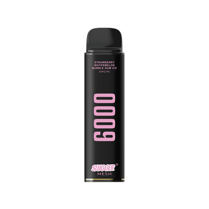 Slugger Strawberry Watermelon Bubblegum Ice - 6000 puffs Disposable