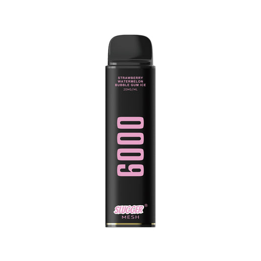 Slugger Strawberry Watermelon Bubblegum Ice - 6000 puffs Disposable