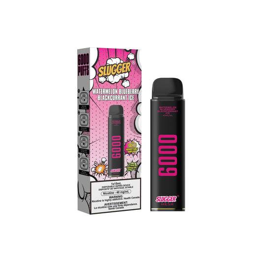Slugger Watermelon Bubblegum Ice - 6000 Puffs Disposable