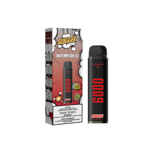 Slugger Watermelon Ice - 6000 Puffs Disposable