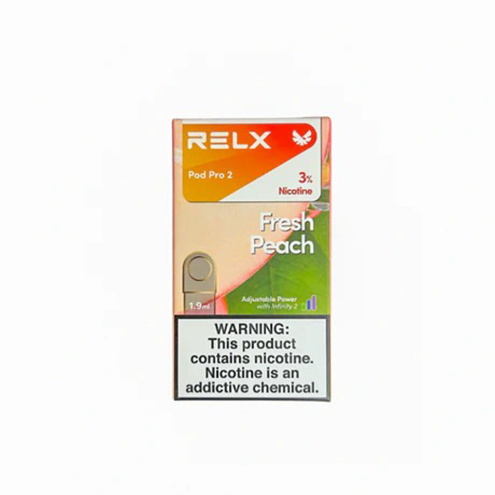 Relx Fresh Peach 30mg - Pre Filled Pod